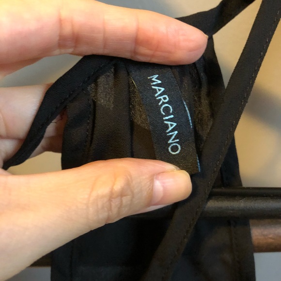 MARCIANO sheer tank top XS - Picture 5 of 6